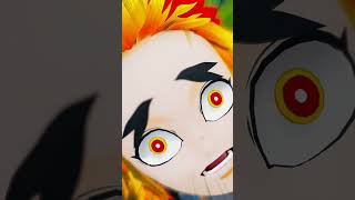 What Senjuro, who watches over Mr. Rengoku, has seen【鬼滅の刃MMD / Demon Slayer MMD】 #shorts