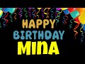 Happy Birthday Mina Song | Birthday Song for Mina | Happy Birthday Mina Song Download