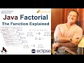 Java Factorial Programs: Recursion and Iteration Based Code Functions Explained