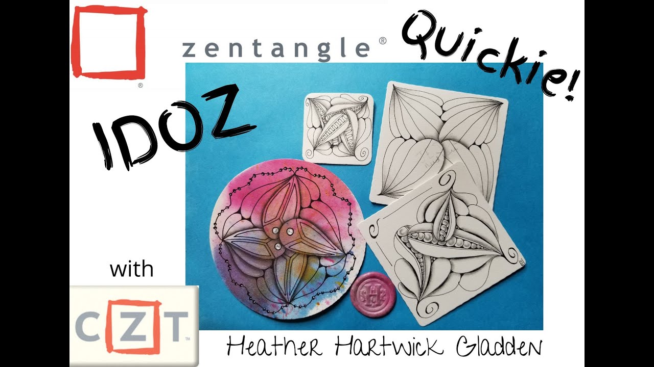Idoz Zentangle Quickie Youtube
