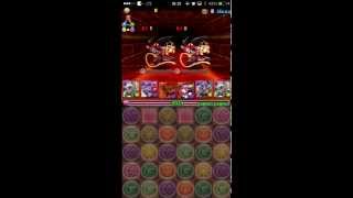 【パズドラ】炎の神秘龍 地獄級【闇メタ高速周回】