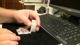 Scottsdale 100g Cast Silver Bar Unboxing