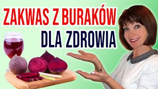 💥 Genialny ZAKWAS Z BURAKÓW. Wzmacnia krew i odporność. PRZEPIS .