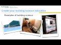 create your building science education with algonquin college webinar