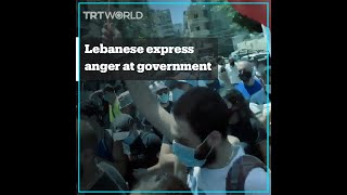 Lebanese express anger at government