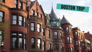 Boston \u0026 Cambridge Travel Vlog (Harvard, Boston Public Garden, Etc. )