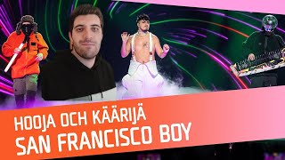 Käärijä x Hooja - San Francisco Boy - LIVE - Melodifestivalen 2025 | REACTION (SUBTITLED)