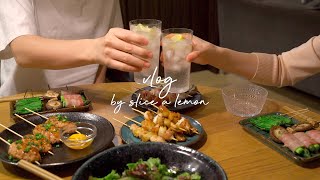 Japanese Cuisine/Yakitori/Izakaya/Japanese Life style/relaxing cooking vlog