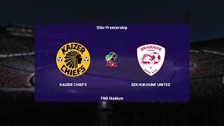 ⚽ Kaizer Chiefs vs Sekhukhune United ⚽ | DStv Premiership (12/12/2021) | PES 21