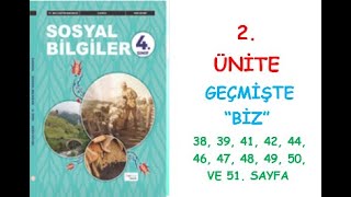 4. SINIF SOSYAL BİLGİLER  DERS KİTABI HECCE YAYINCILIK 2. ÜNİTE GEÇMİŞTE “BİZ”