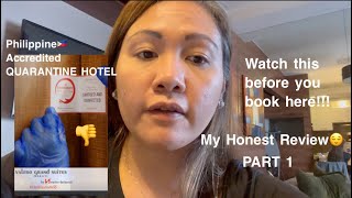 Quarantine Hotel Tour /Review Part 1/ Valero Grand Suites Swiss Belhotel Makati /The Expat’s Journey