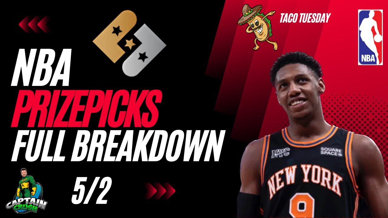 PrizePicks NBA Player Props Taco Tuesday! #prizepicksnba - YouTube