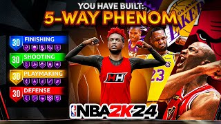 The BEST ISO GUARD BUILD in NBA2K24! Get Contacts, All Dribble Moves, High 3 Pointer & Good Defense!