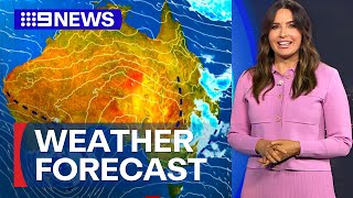 Australia Weather Update: Heavy rain and possible storm | 9 News Australia