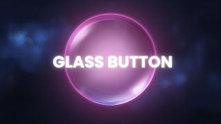 Premium Glassmorphism Button Hover Animation