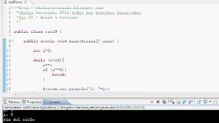 Tutorial Programacion Java 19 Break y Continue