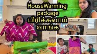 PART-2 புது வீடு🏡Grahapravesam பொட்டிபிரிக்கலாம் ~ How much from India to AMERICA???? FamilyTraveler