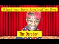 Different types of Students during School Talent Shows