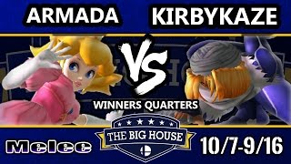 TBH6 SSBM - [A]rmada (Peach) Vs. KirbyKaze (Sheik) - Smash Melee Winners Quarters