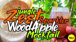 Jungle Zest Sparkler | woodapple mocktail!