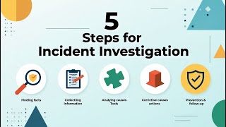 5 Steps of incident investigation | Safety Officer