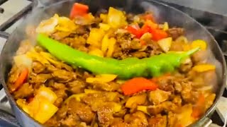 ለስላሳ ልዩ ጥብስ አሰራር- How to cook beef stie fried -Bahlie tube, Ethiopian food Recipe