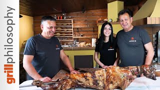 How to grill whole lamb and goat -seminar video with George Karagiannis (EN subs) | Grill philosophy
