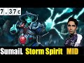 🤯 Sumail [Storm Spirit] MID 7.37C - DOTA 2 HIGHEST MMR MATCH #dota2  #dota2gameplay #sumail