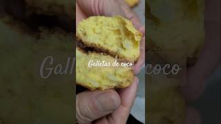 Galletas de coco #galletasdecoco #coconutcookies #recetasfaciles #cooking