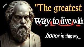 quotes of Socrates ! wisdom of Socrates ! Socrate quotes about life !