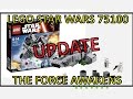 LEGO STAR WARS THE FORCE AWAKENS FIRST ORDER SNOWSPEEDER 75100 PICTURE UPDATE