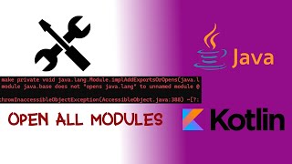 InaccessibleObjectException: Module does not "opens"... (FIX)
