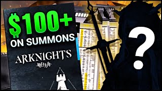 100$ WORTH OF SUMMONS (how good are the pull rates?) Arknights!