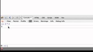 Firebug for Learning JavaScript