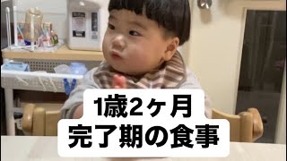 【完了期】1歳2ヶ月の食事③#子供#離乳食