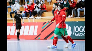 Seleção A Futsal: Portugal 9-0 Macedónia do Norte