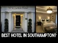 No.4 Carlton Hotel Southampton - is this the most luxurious pre-cruise hotel?