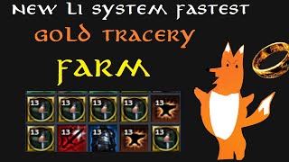 Lotro: New LI System Fastest GOLD Tracery Farm