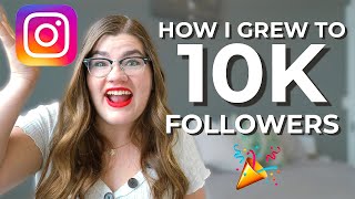 How I grew my Instagram to 10K followers