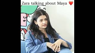 Zara Talking About Maya Ali In A Interview |Whatsapp Status