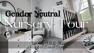 BABY NURSERY TOUR || Black Gender Neutral || Chateau de Moore
