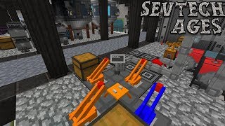 Further Advancements with Pneumatics : SevTech Ages Lp Ep #52 Minecraft 1.12