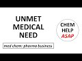 unmet medical need