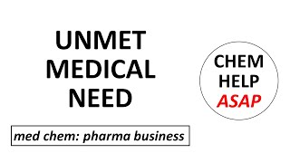 unmet medical need