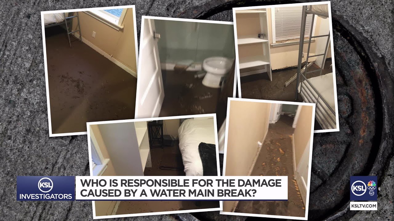 After A Water Main Break, Who Pays For Damage – The City Or Its ...