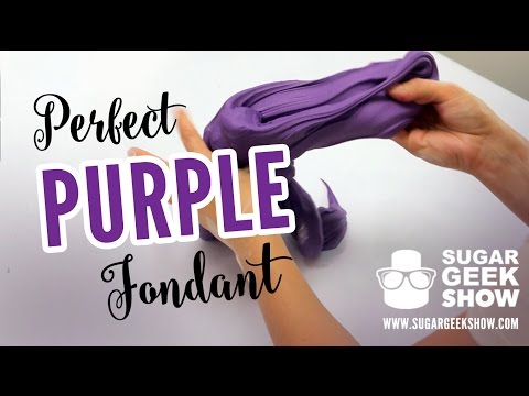 How to Make Dark Purple Fondant How to Make Dark Purple Fondant