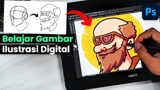 Cara Membuat Ilustrasi Menggunakan Pen Display di Adobe Photoshop