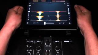 Reloop RMX-22i \u0026 33i DJ Scratch/Battle Mixer - How To Connect Your Tablet/Smartphone (Tutorial)