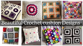 Crochet cushion covers designs patterns | crutche pillow cover designs