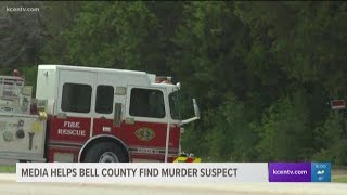 Media helps Bell County find murder suspect